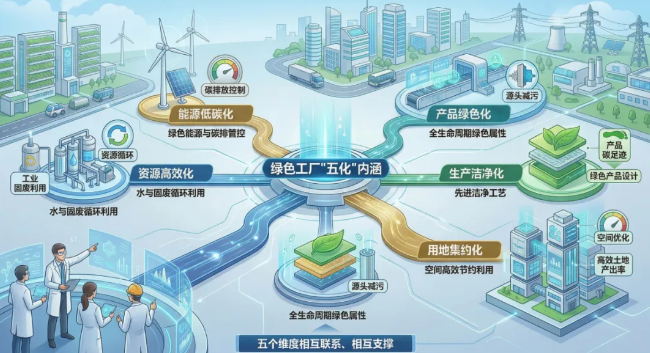 数字化强制落地！国家级绿色工厂申报复审新规：政策意义、能效改进、节能路径与系统化解决方案全解析